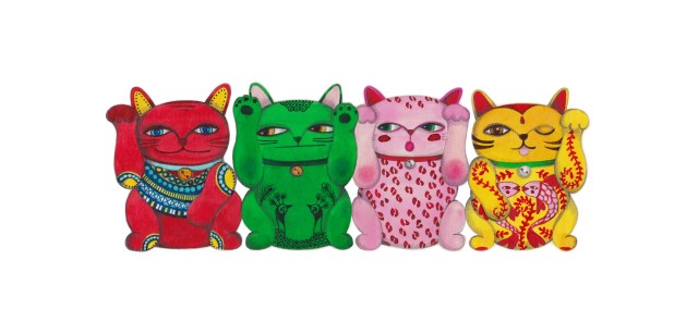 4 GATOS DE LA SUERTE